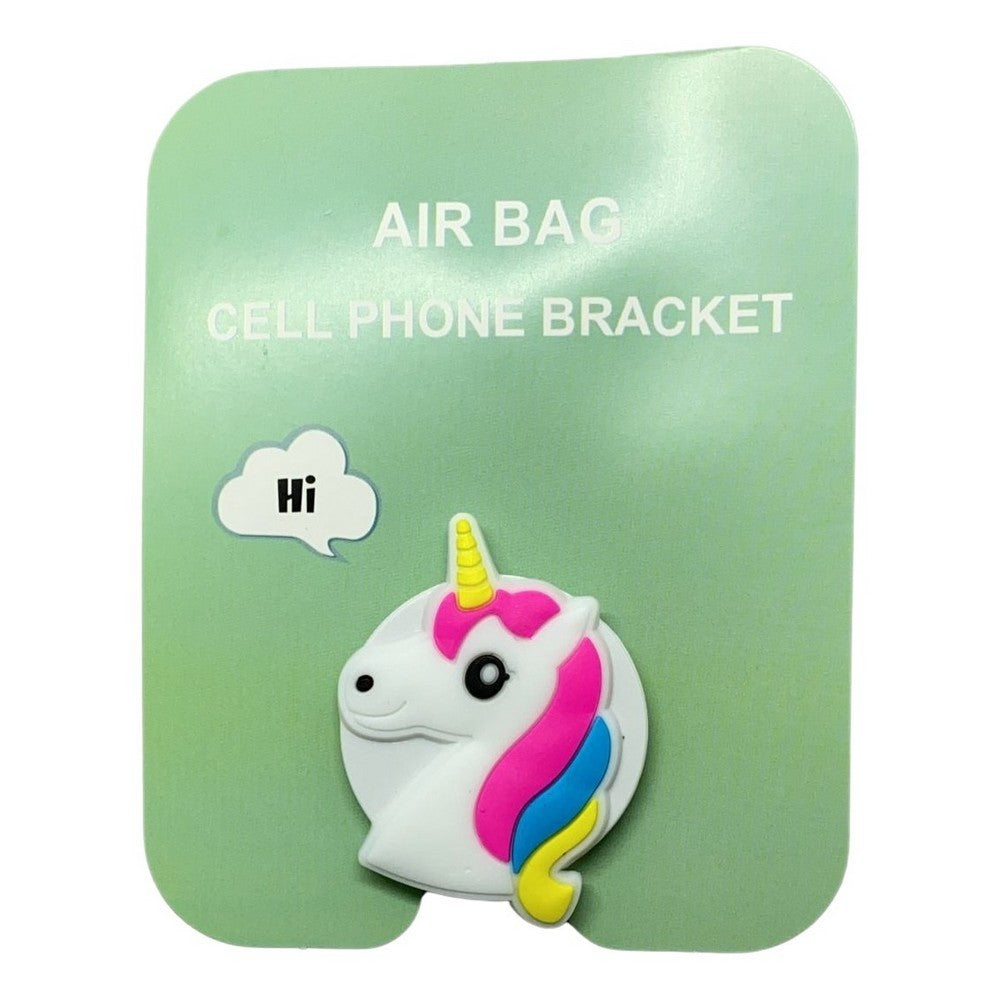 Suport Telefon cu Prindere Adeziva, Stand Retractabil pentru Smartphone, Model Animat 30, Multicolor, 1 Bucata