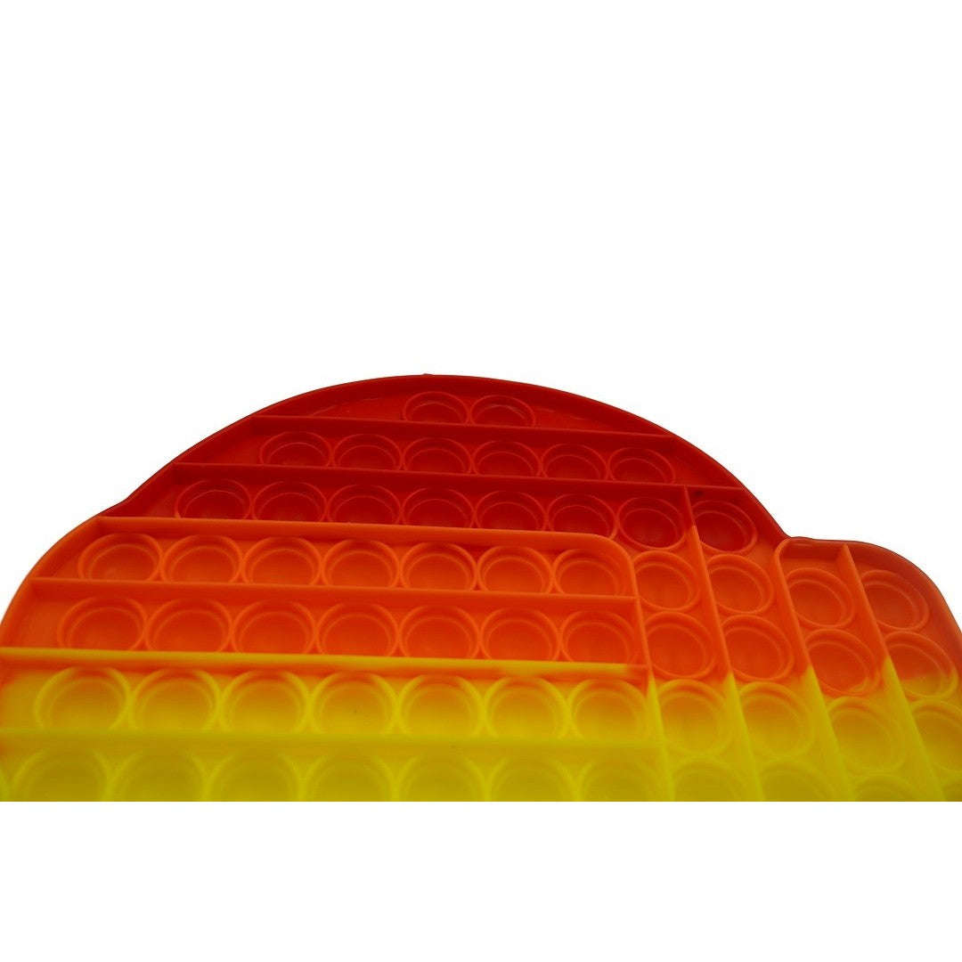 Pop It Now Jucarie Antistres Senzoriala Uriasa, Forma Among Us cu 200 Bule, Silicon Flexibil, Multicolor, 40x30x1.5 cm