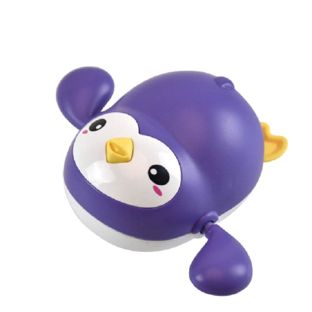 Jucarie De Baie Interactiva, Pinguin Inotator Fara Baterii, Plastic ABS, Mov