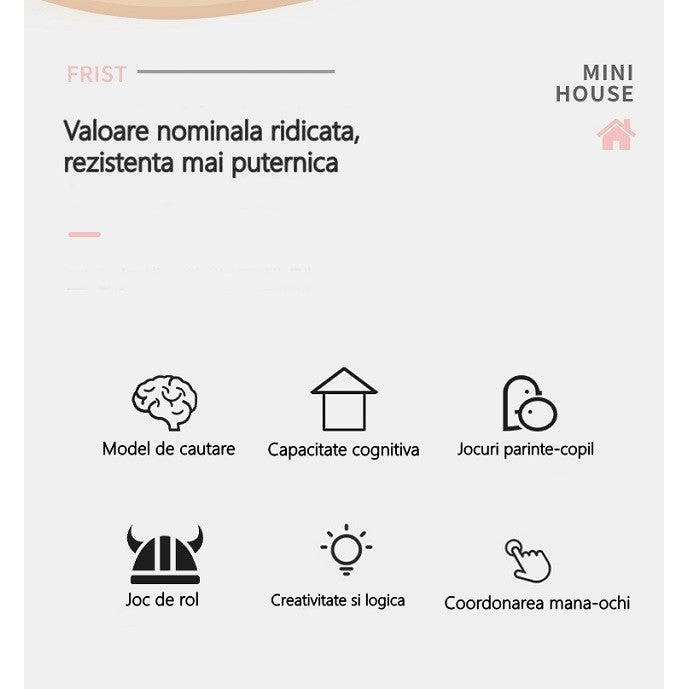 Casa De Papusi Tip Adapost Pentru Animale, Set De Joaca Cu Lumini Si Sunete, Include Mobilier Si Accesorii, Material Plastic, Multicolor