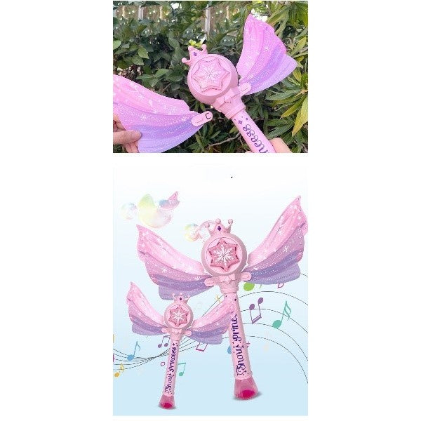 Baghetă De Baloane Automată, Cu Lumini Și Muzică, Plastic Non-Toxic, Model 2