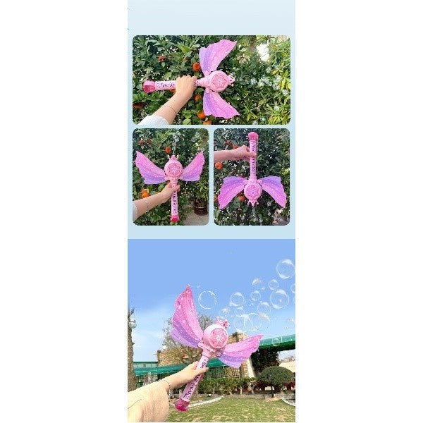 Baghetă De Baloane Automată, Cu Lumini Și Muzică, Plastic Non-Toxic, Model 2