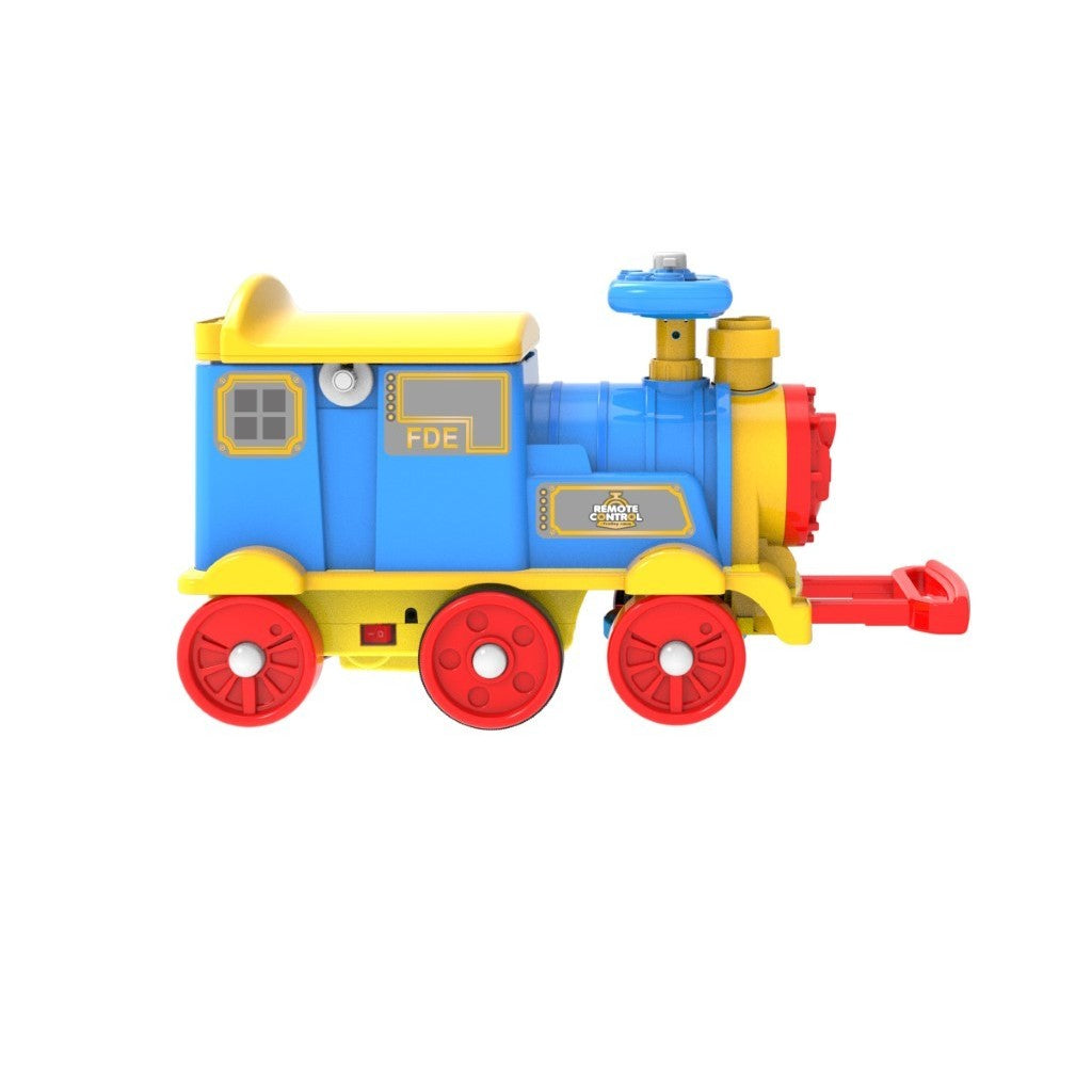 Locomotiva Interactiva cu Telecomanda Volan, Set Medical de Jucarie 4 in 1, Functii Muzicale si Luminoase, Design Tip Valiza Portabila, Material Plastic ABS, Multicolor