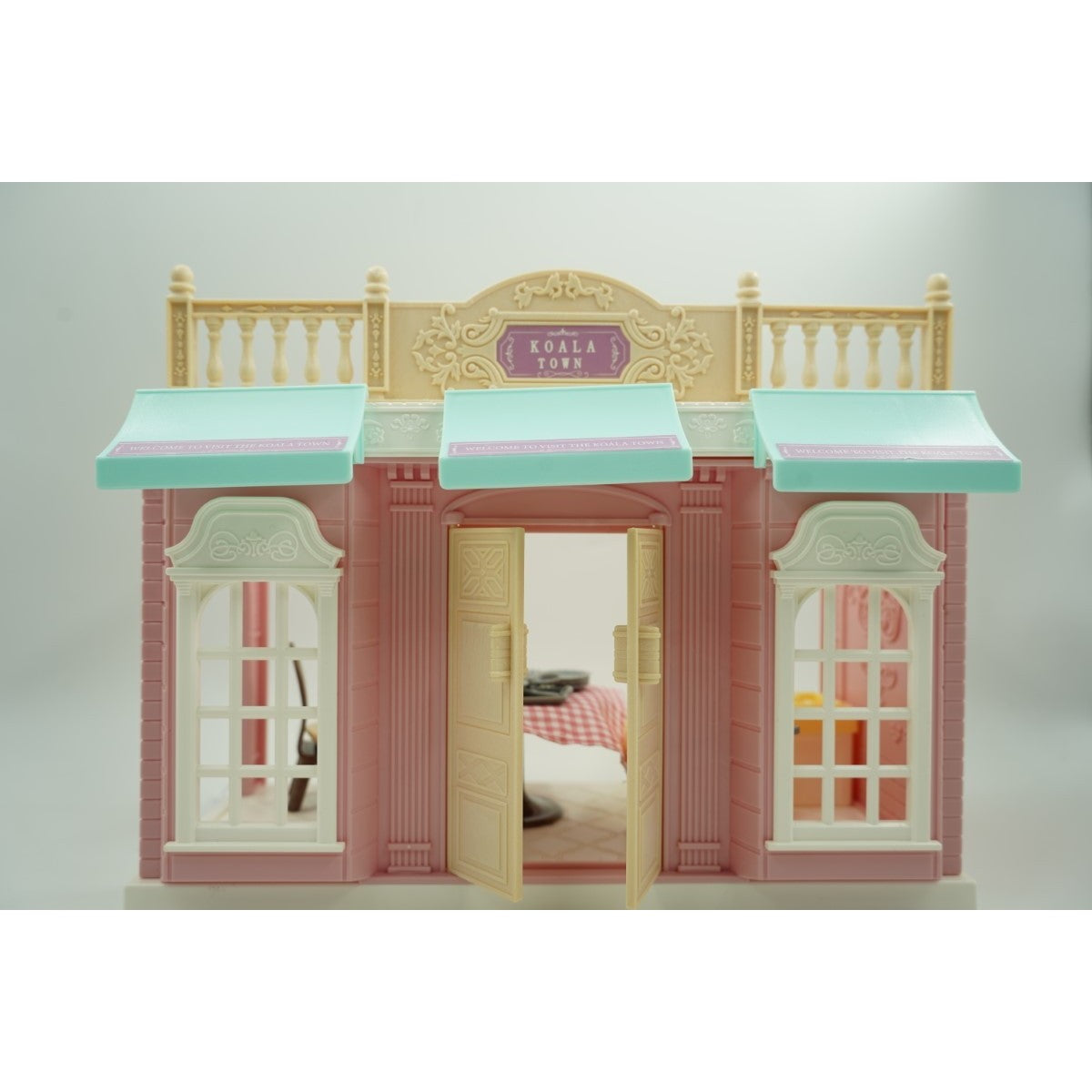 Set Bucatarie de Jucarie pentru Papusi, Mobilier Complet si Figurina Inclusa, Joc de Rol Educativ, Accesorii Gatit, Multicolor, 1 Set