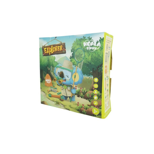 Set Camping Micutul Explorator Pentru Exterior, Kit Educativ de Joaca cu Insecte, 3 Accesorii Vestimentare, 9 Ustensile, 8 Carti, Plastic, Multicolor, +3 Ani
