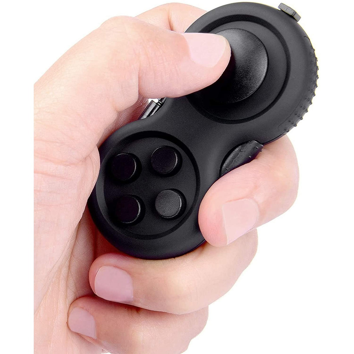 Jucarie Antistres Senzoriala, Handle Pad, Plastic, Negru