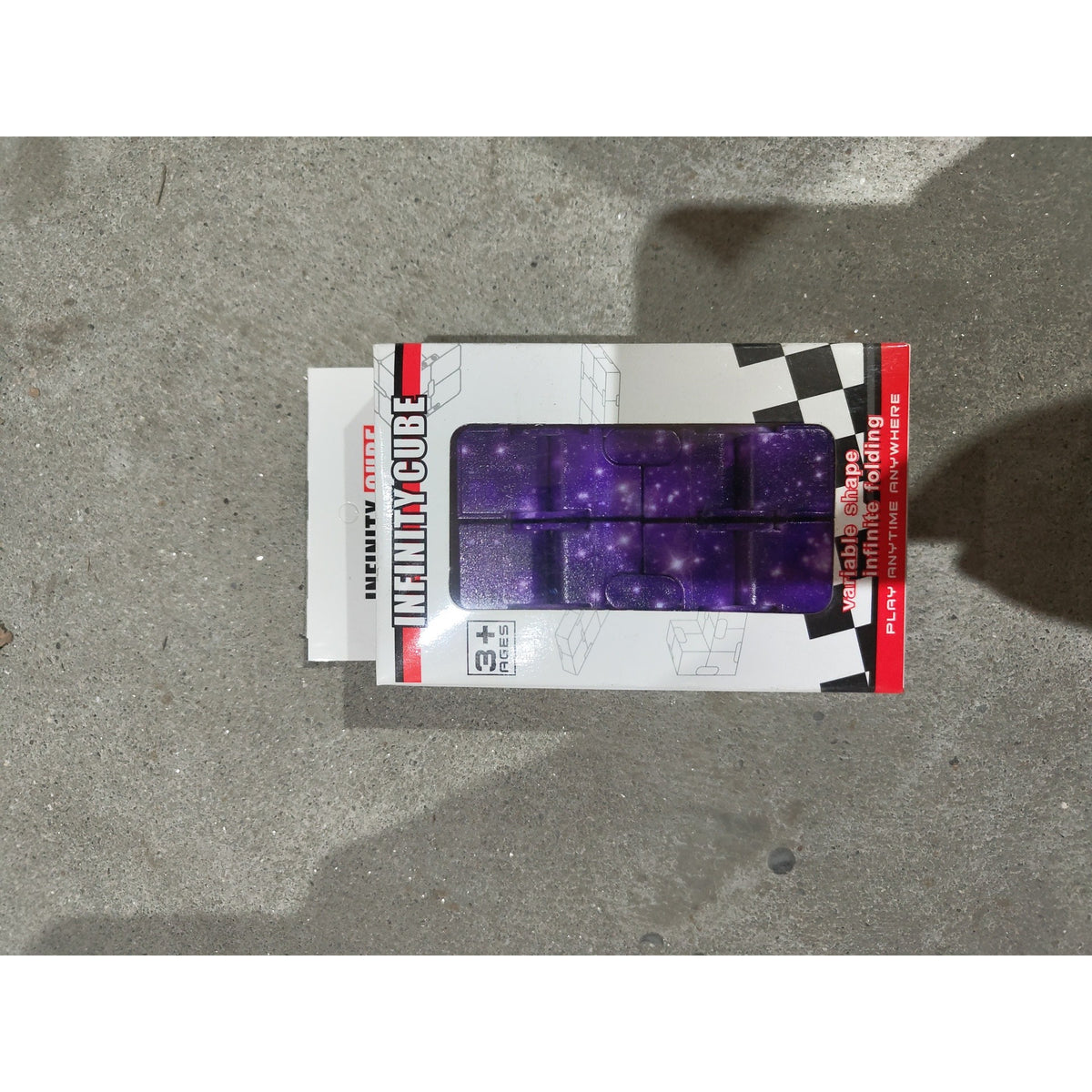 Cub Antistres Infinity Magic Cube, Fidget Toy, Model Galaxy, 4x4x4 cm