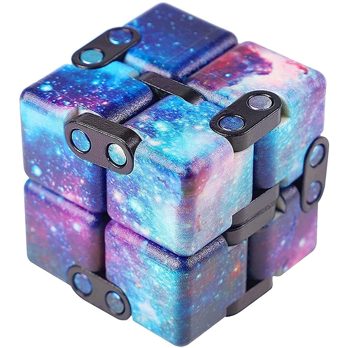 Cub Antistres Infinity Magic Cube, Fidget Toy, Model Galaxy, 4x4x4 cm