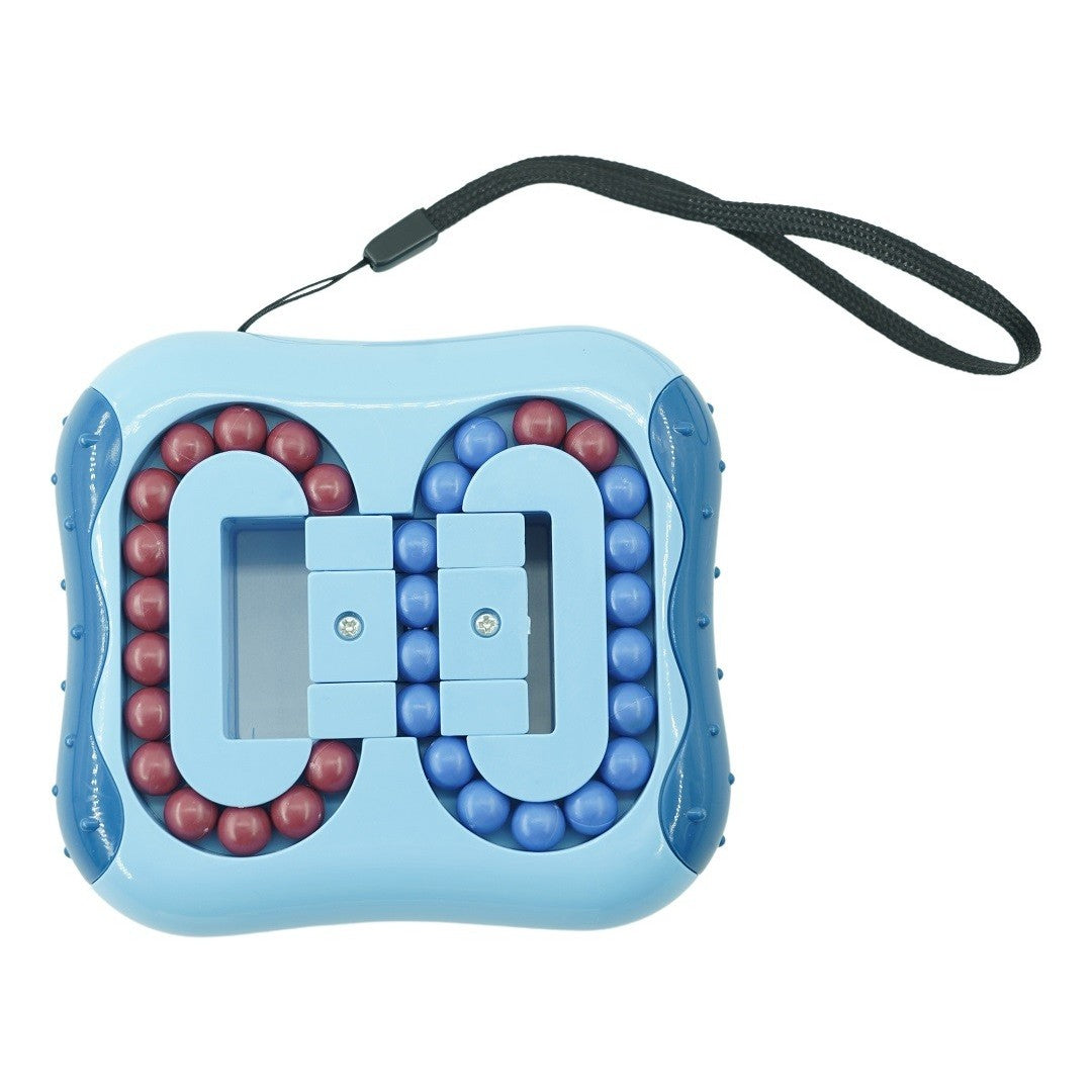 Cub Magic Interactiv Magic Bean, Jucarie Antistres Educativa, Plastic Non-Toxic, Albastru