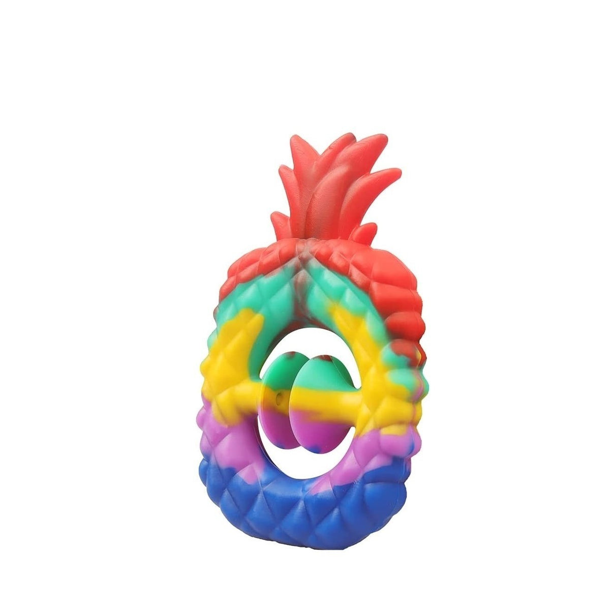 Jucarie Senzoriala Antistres, Ventuza de Decompresie pentru Antrenare Antebrat, Model 2, Multicolor, 3 Ani