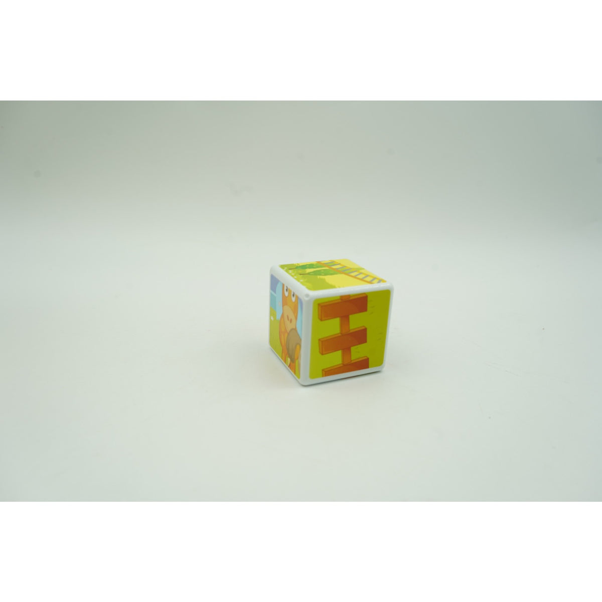 Set Cuburi Magnetice de Constructie, Joc Educativ Tip Puzzle Parc de Distractii, Plastic ABS, Cutie de Depozitare Inclusa, 10 Piese, +3 Ani, Multicolor
