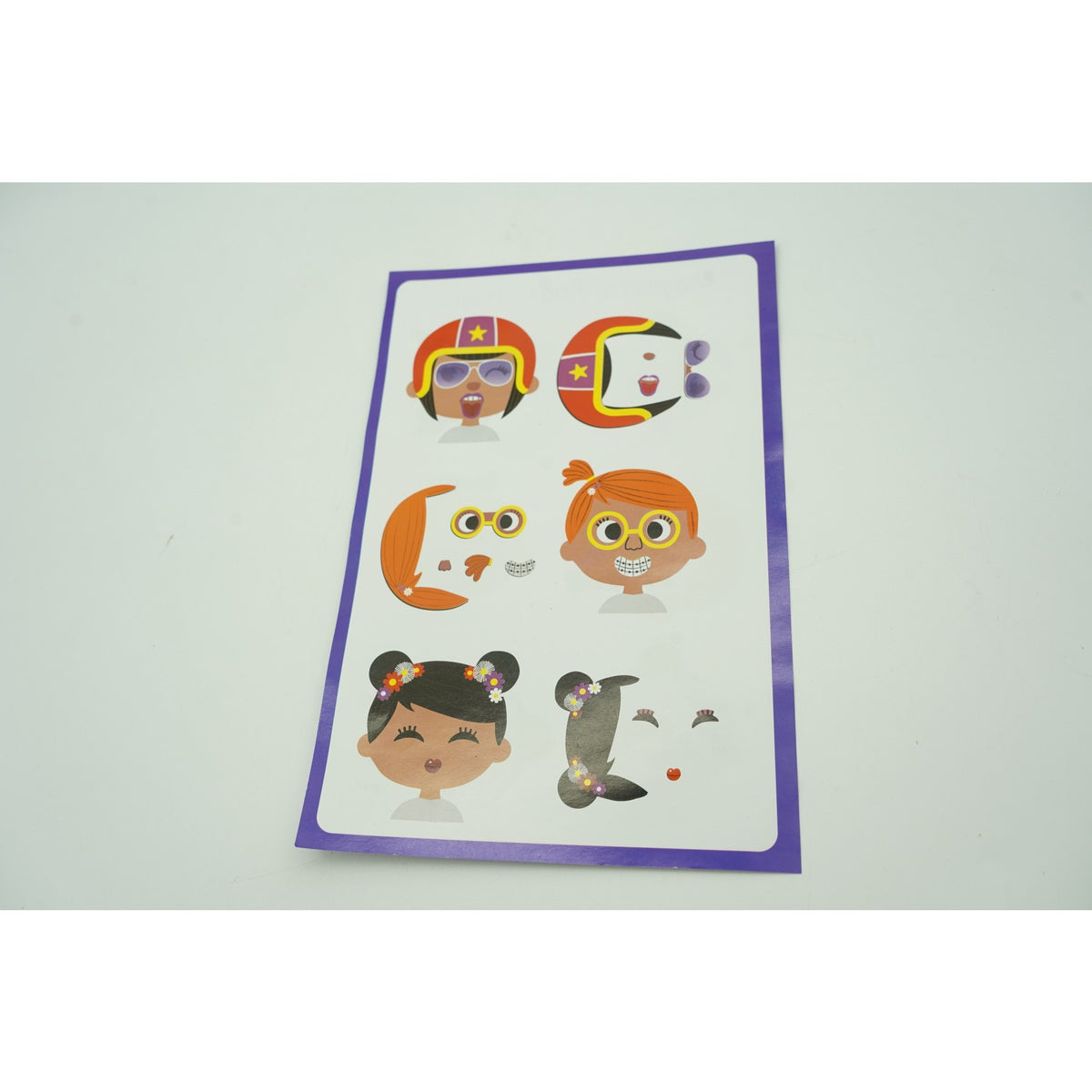 Joc Educativ Magnetic Photo Frame, 30 Piese Magnetice, Rama Foto Interactiva pentru Copii, Plastic si Magnet, +3 Ani, Multicolor