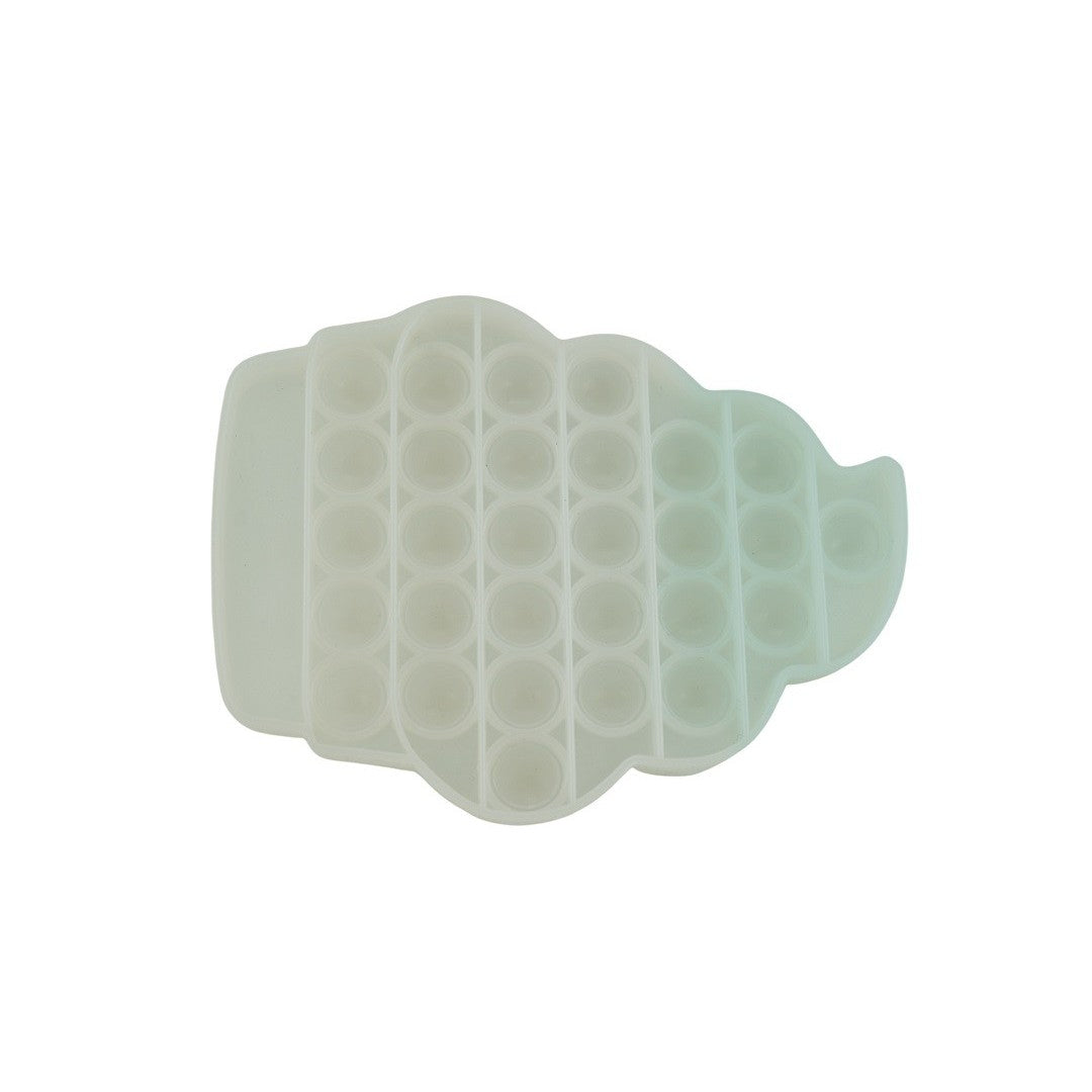 Briosa, Jucarie Antistres Pop It Now and Flip It, Forma Diamant, Silicon, Transparent