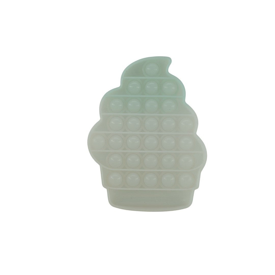 Briosa, Jucarie Antistres Pop It Now and Flip It, Forma Diamant, Silicon, Transparent