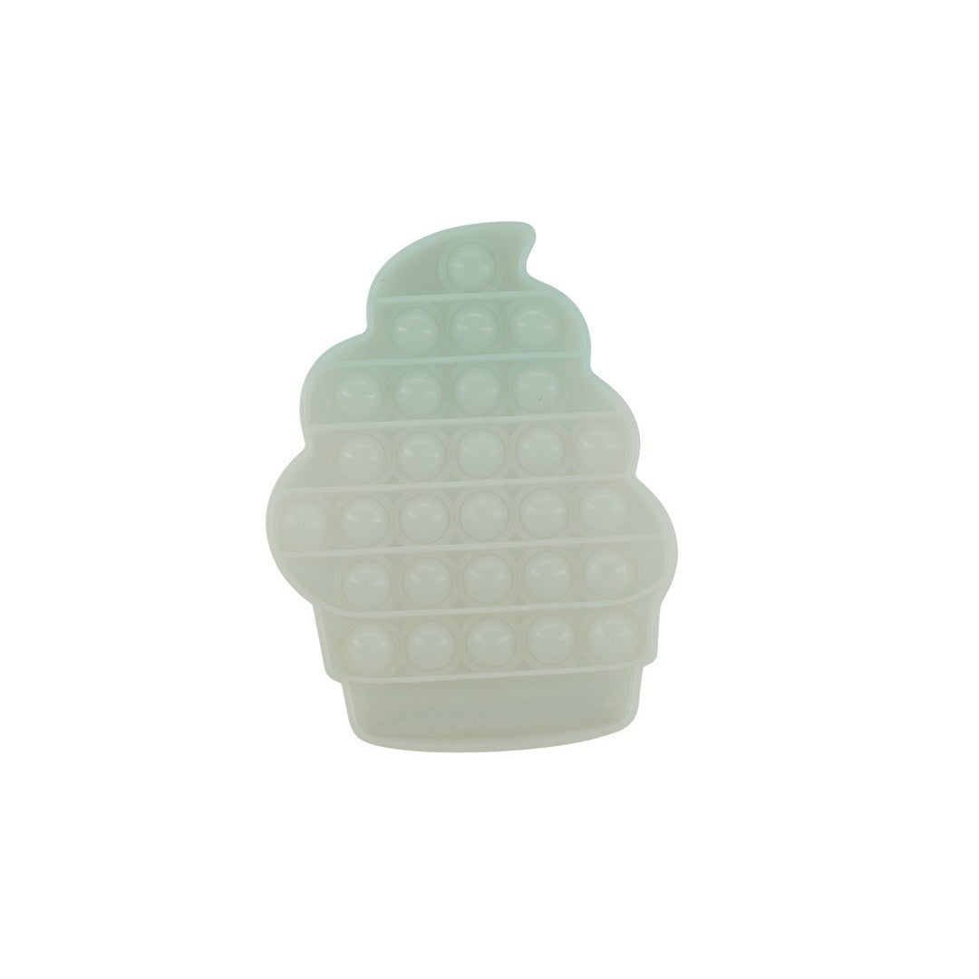 Briosa, Jucarie Antistres Pop It Now and Flip It, Forma Diamant, Silicon, Transparent