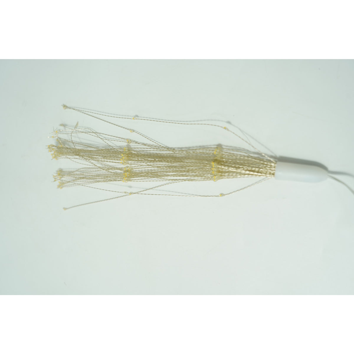 Instalatie Craciun Tip Artificii Fireworks, 150 LED-uri, Lumina Alb Cald, Telecomanda cu 8 Functii, Alimentare cu Baterii, Fir din Cupru Flexibil, Interior si Exterior, 1 Bucata