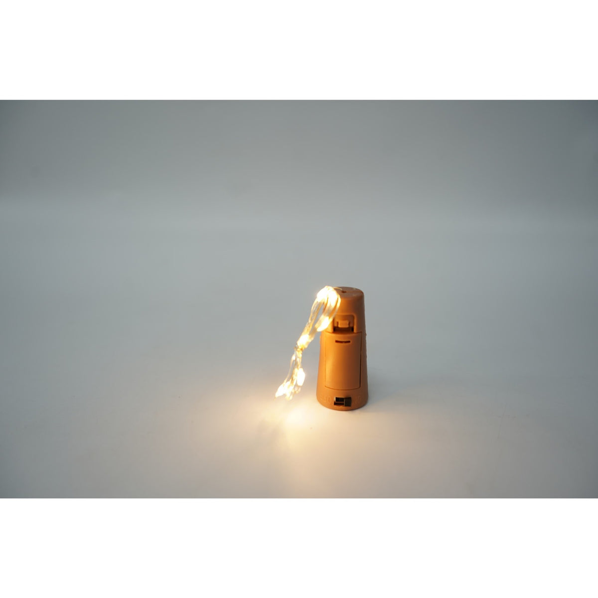Instalatie Craciun Liniara, 10 LED-uri, Alimentare Baterii, Fir Cupru Anti-Inghet, Interior si Exterior, 1 m, Alb Cald
