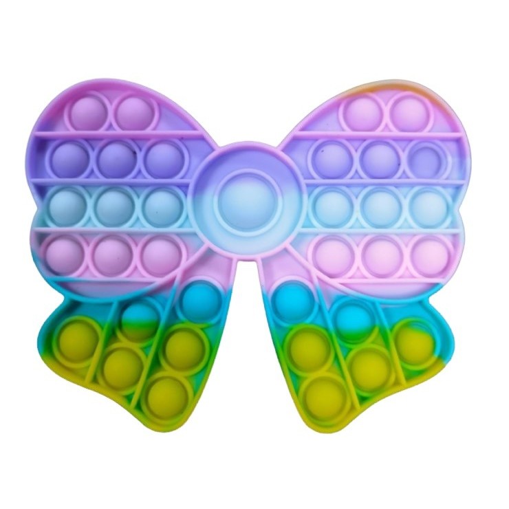 Jucarie Antistres Pop It Now And Flip It, Senzoriala Forma Fundita, Silicon, Multicolor