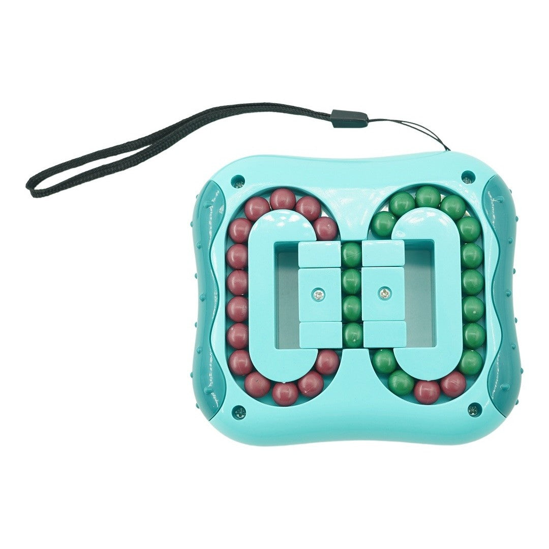 Cub Magic Interactiv Magic Bean, Jucarie Antistres Educativa, Plastic Non-Toxic, Turcoaz
