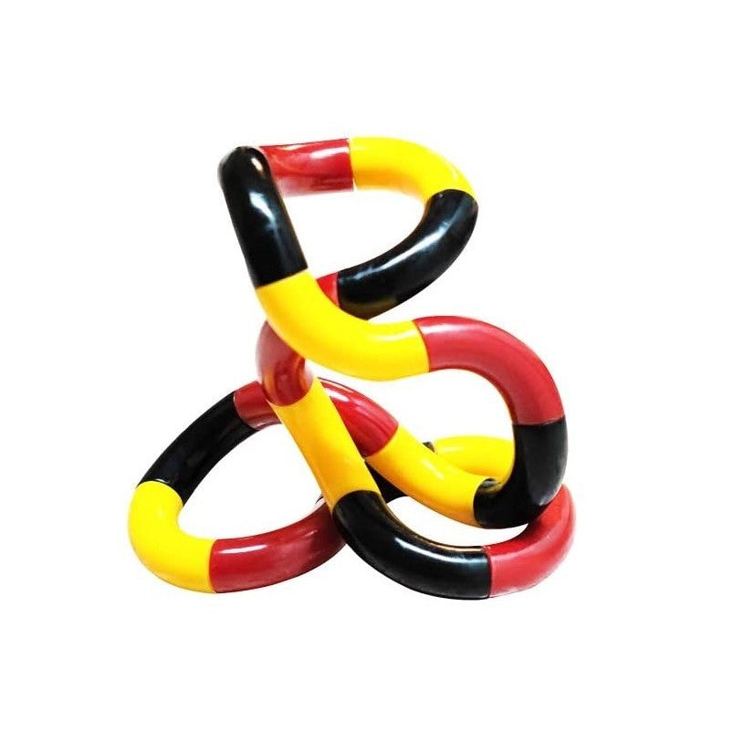 Jucărie Senzorială Antistres, Fidget Twist cu Mișcări Infinite, Plastic, Multicolor