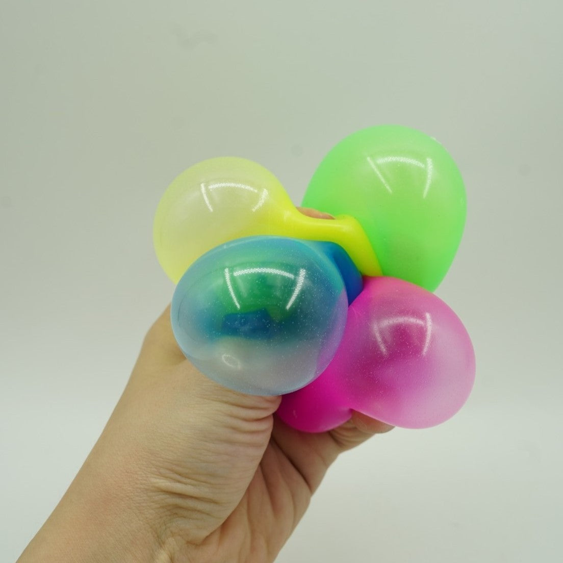 Bila Luminoasa Squishy, Jucarie Anti-Stress Lipicioasa, Material Moale, Model Mixt, 1 Bucata
