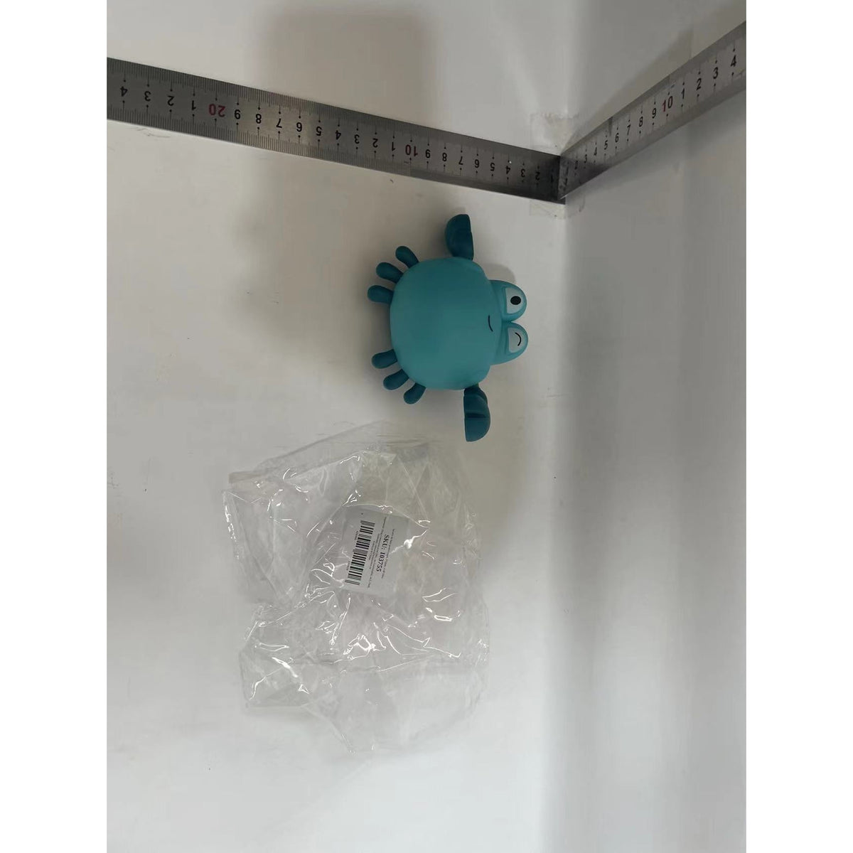 Jucarie De Baie Pentru Copii, Crab Interactiv Cu Mecanism De Inot, Plastic, Albastru