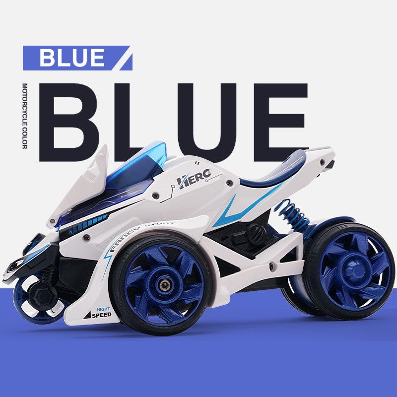 Masina Jucarie 2 In 1 Cu Motocicleta Proiectabila, Efecte De Sunet Si Lumina, Plastic, Albastru