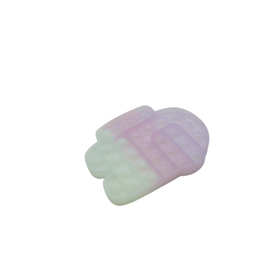 Jucarie Antistres Pop It Now and Flip It, Model Among Us, Silicon Reversibil, Transparent