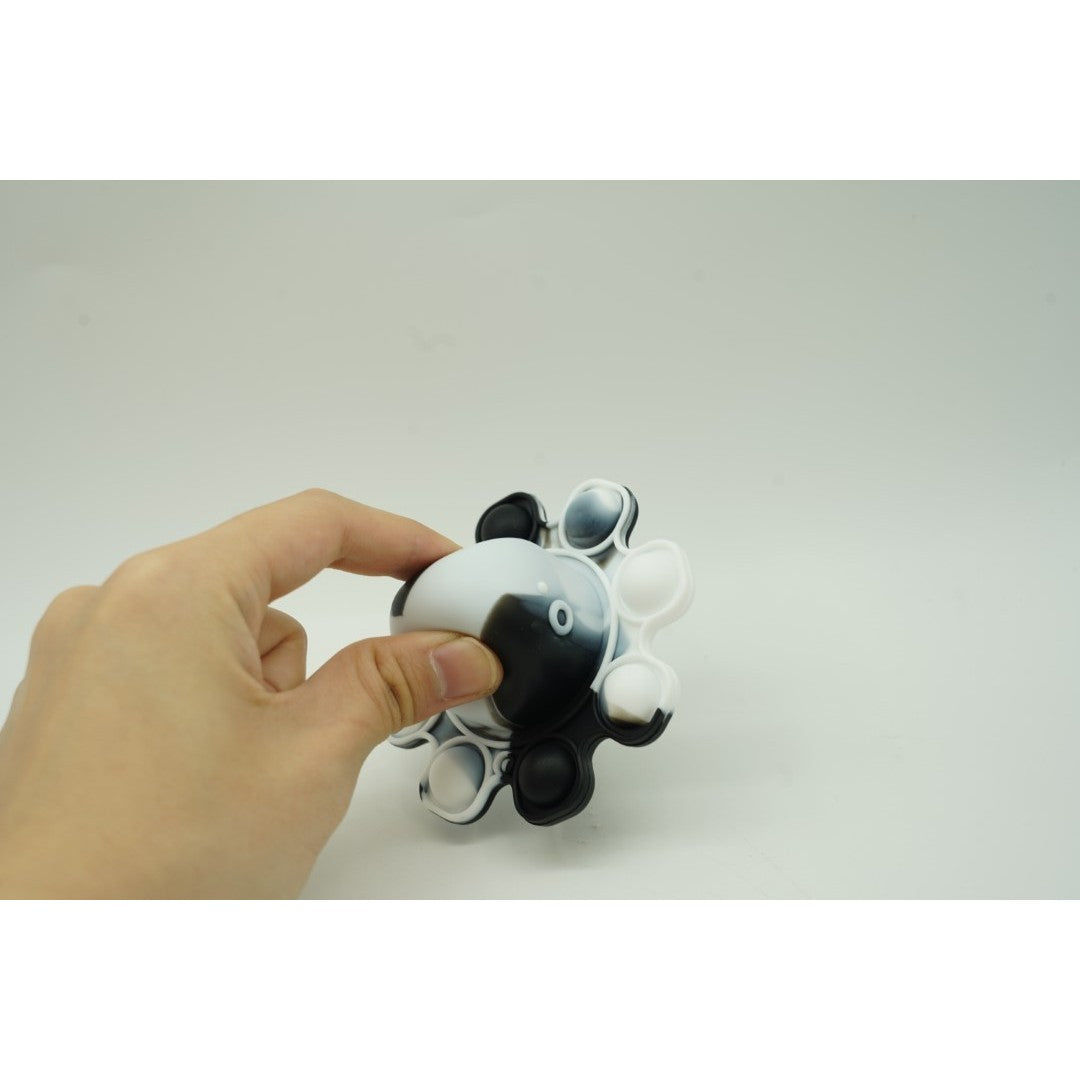 Jucarie Antistres Caracatita Reversibila, Pop It Now And Flip It, Silicon, Multicolor, V8