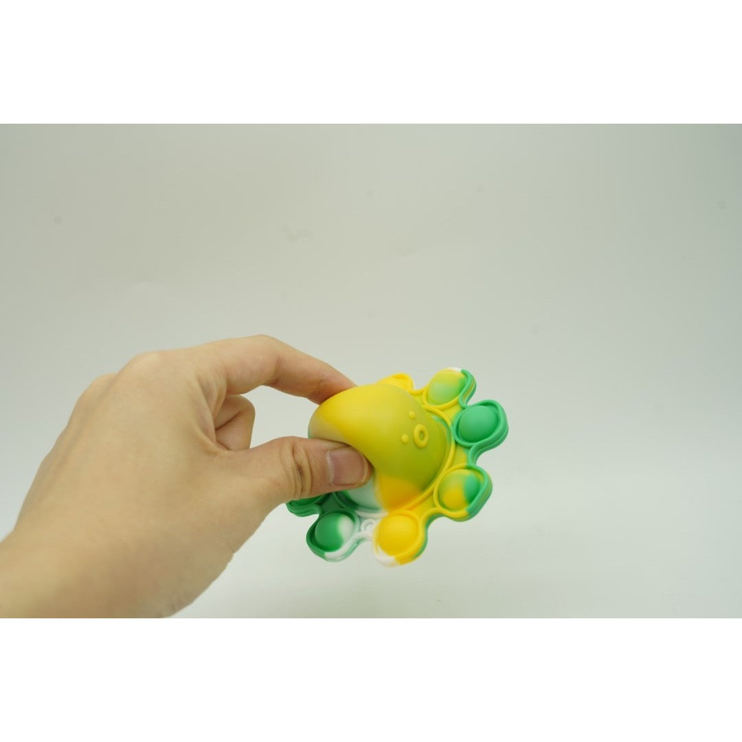 Jucarie Antistres Caracatita Reversibila, Pop It Now And Flip It, Silicon, Multicolor, V5