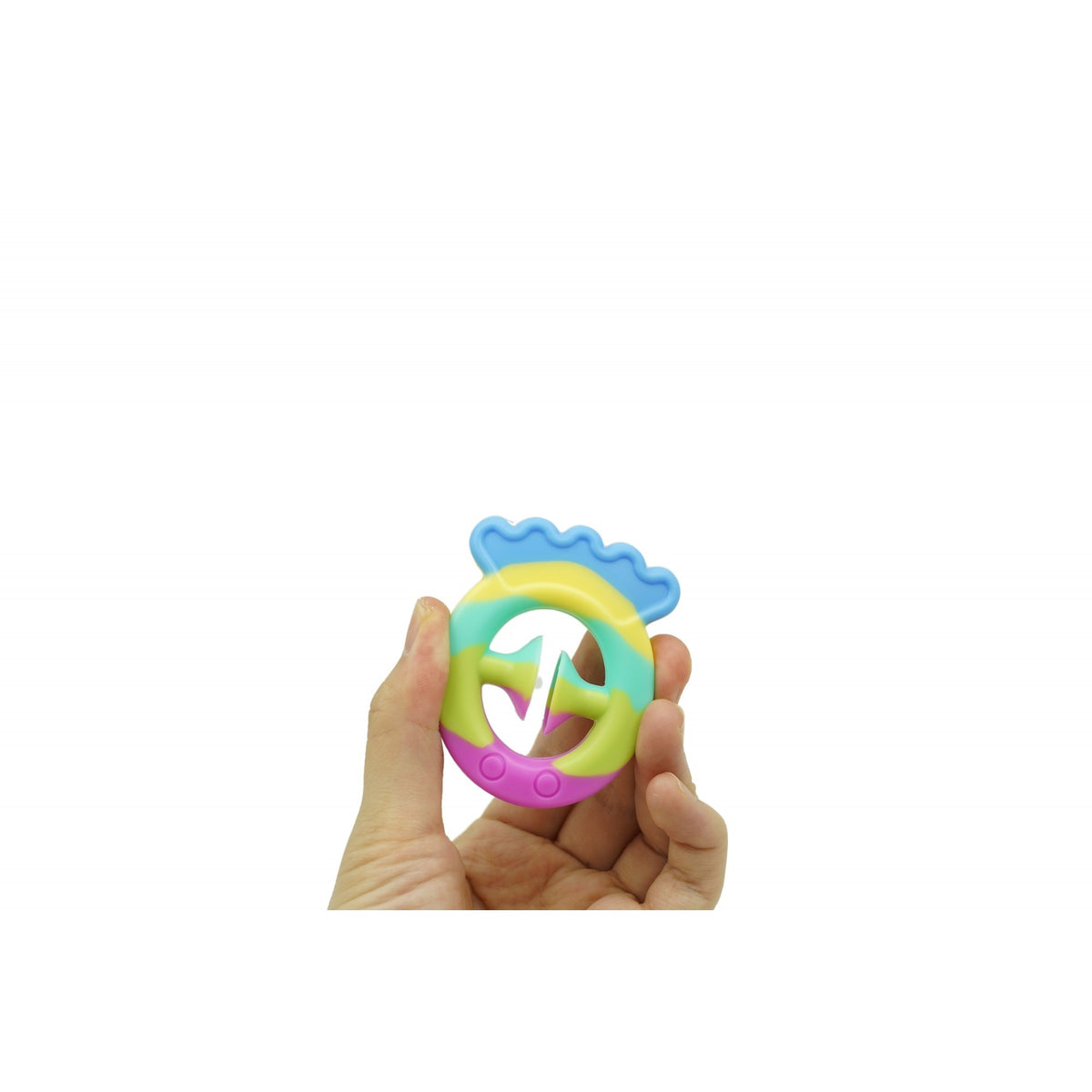 Jucărie Senzorială Antistres, Fidget Toy cu Ventuză de Decompresie, Model Peștișor, Culori Macarons