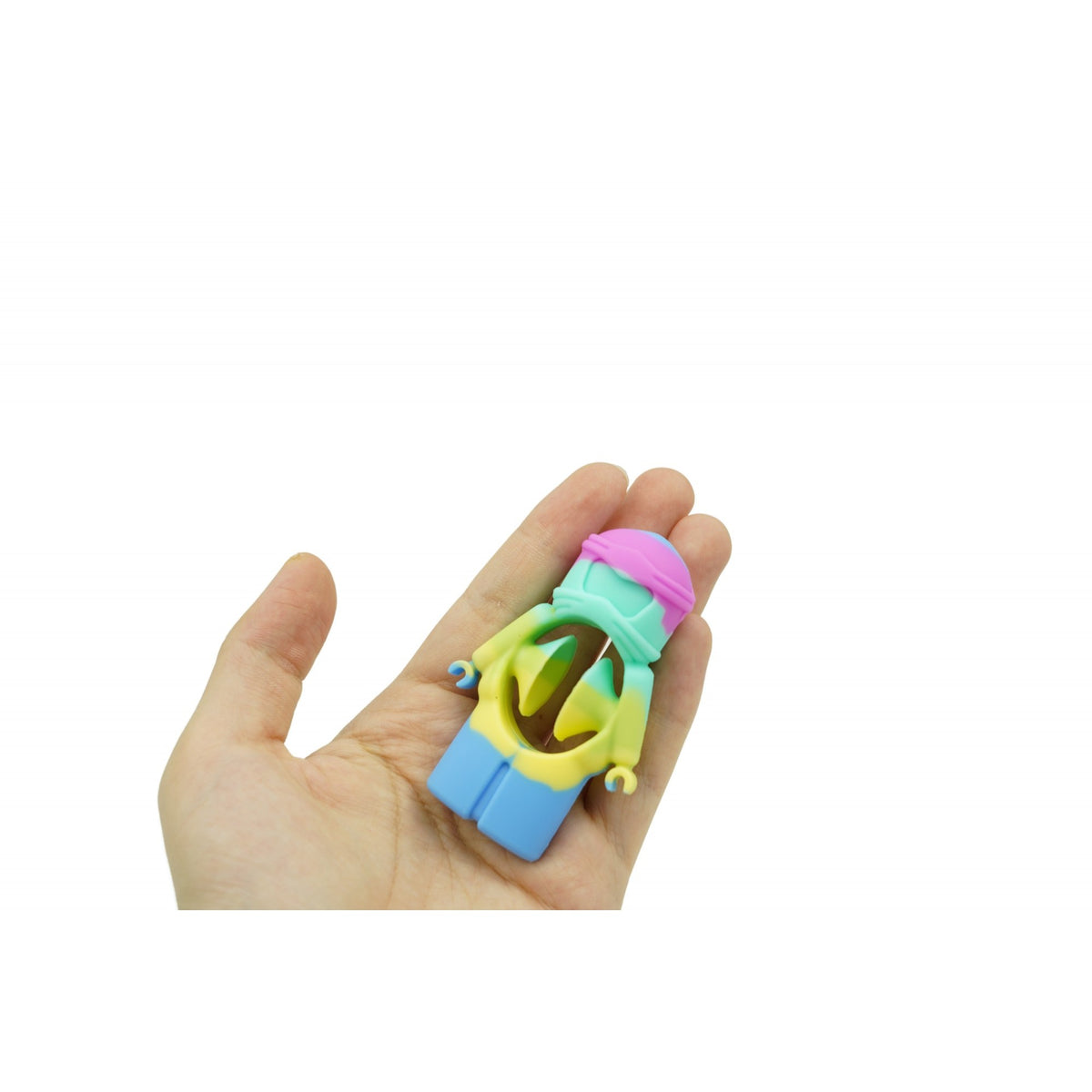 Jucărie Senzorială Antistres, Fidget Toy cu Ventuză de Decompresie, Antrenare Antebraț, Model Ninja, Culori Macarons