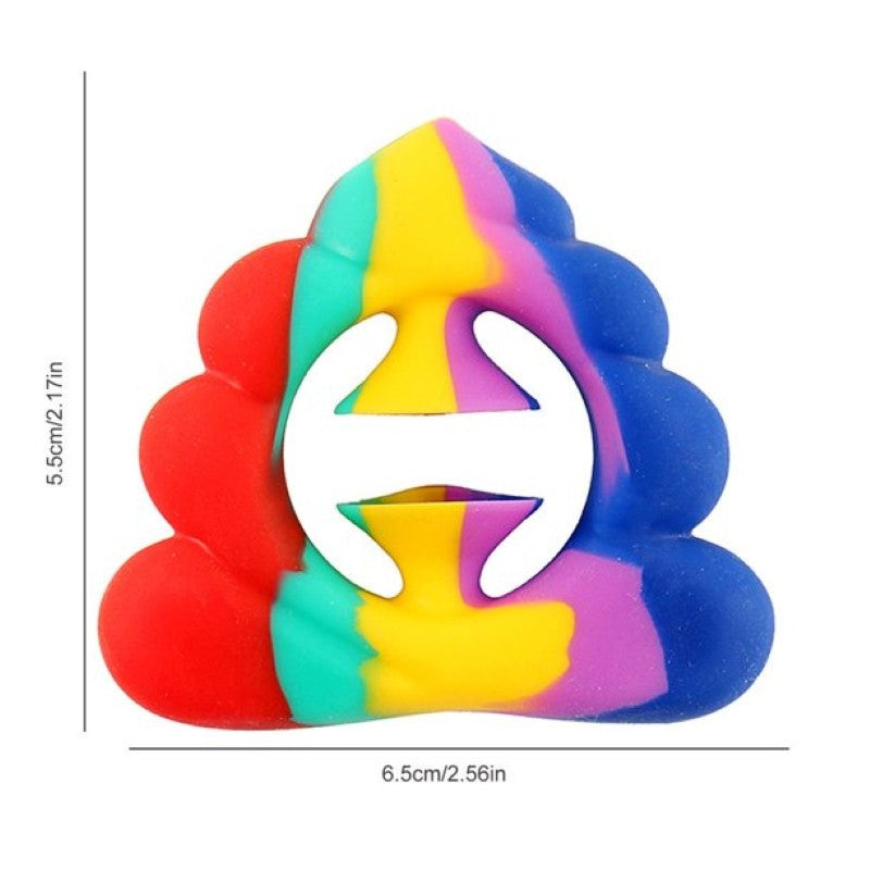 Jucărie Senzorială Antistres, Ventuză Decompresie Pentru Antrenarea Antebrațului, Model 4, Multicolor