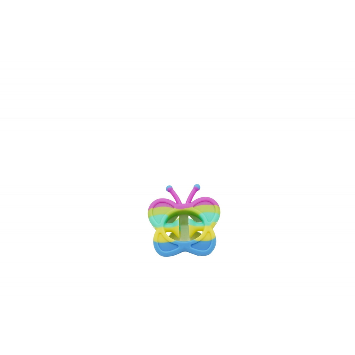 Jucarie Senzoriala Antistres, Fidget Toy cu Ventuza de Decompresie, Model Fluturas, Culori Macarons