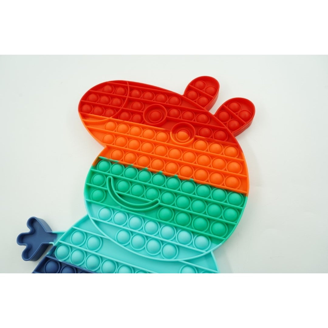 Jucarie Antistres Pop It Now and Flip It, Design Porcusor Reversibil, Silicon Flexibil, Multicolor