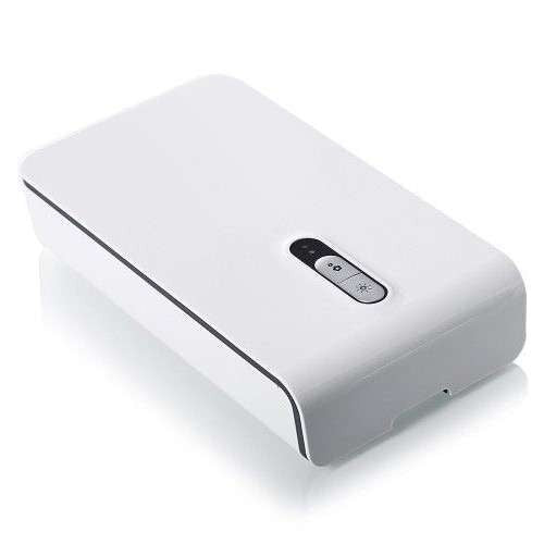 Sterilizator UV Portabil pentru Telefon si Obiecte Personale, Functie Aromaterapie, Incarcare USB, Compatibil Dispozitive Maxim 6 Inch, Alb