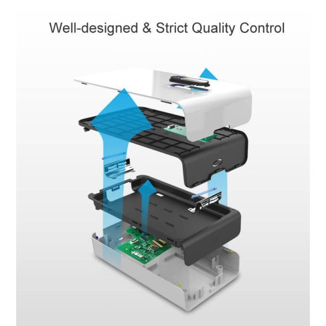 Sterilizator UV Portabil pentru Telefon si Obiecte Personale, Functie Aromaterapie, Incarcare USB, Compatibil Dispozitive Maxim 6 Inch, Alb