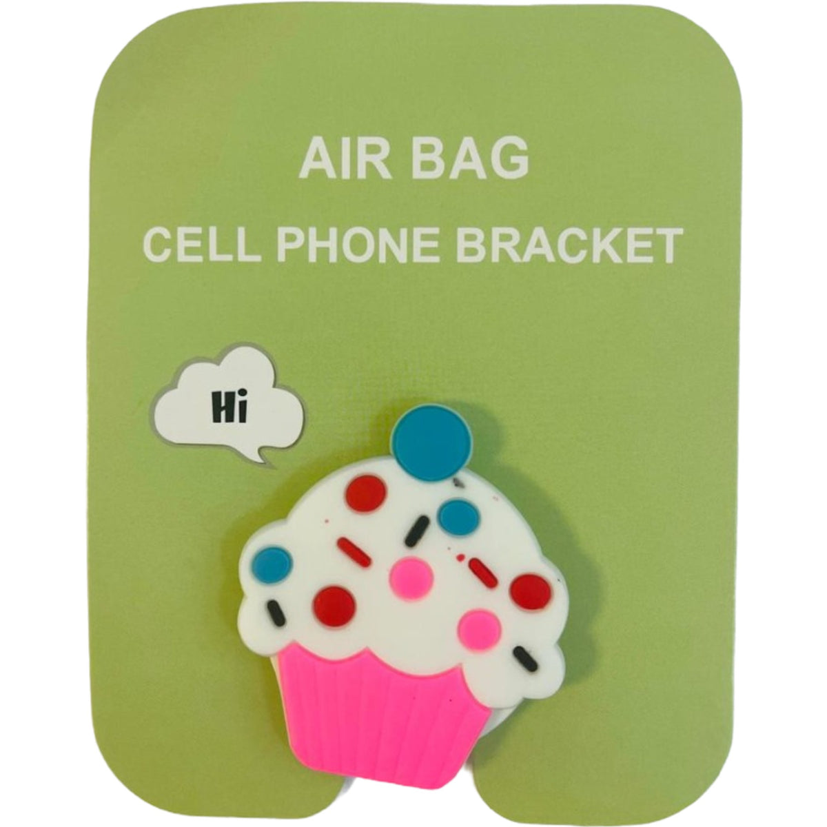 Suport Telefon Tip Pop Socket, Stand Adeziv Extensibil Pentru Smartphone Si Tableta, Model Briosa, Universal, Plastic, Multicolor