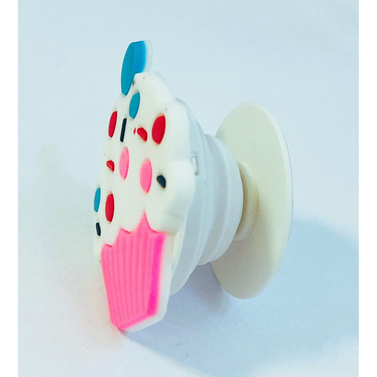 Suport Telefon Tip Pop Socket, Stand Adeziv Extensibil Pentru Smartphone Si Tableta, Model Briosa, Universal, Plastic, Multicolor