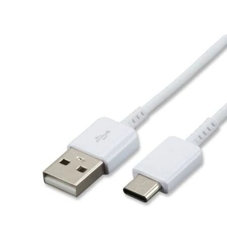 Cablu Date si Incarcare Rapida USB la USB Type-C, Fast Charging 5A, Compatibil Android, PVC, 1.2m, Alb