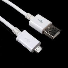 WUW Cablu Date si Incarcare Rapida Micro USB, Amperaj 2A, Transfer Date PC, Invelis Rezistent, Lungime 1 m, Alb