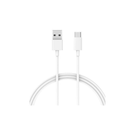 Cablu de Date si Incarcare Rapida, USB la USB Tip C, Transfer Date de Mare Viteza, Invelis Rezistent, Lungime 2 m, Alb