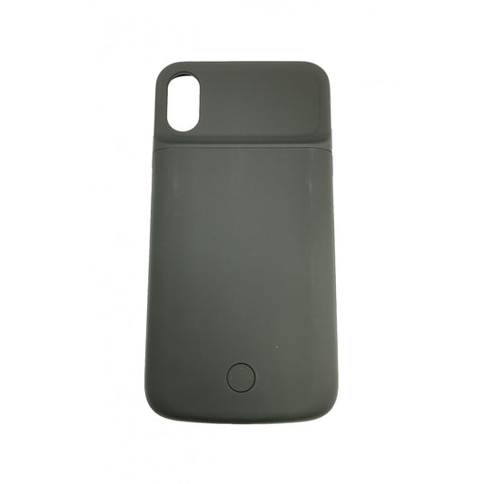 Husa cu Acumulator Extern WUW-JLW Power Case pentru Apple iPhone XS Max, Baterie de Rezerva 4000 mAh, Protectie Completa, Negru