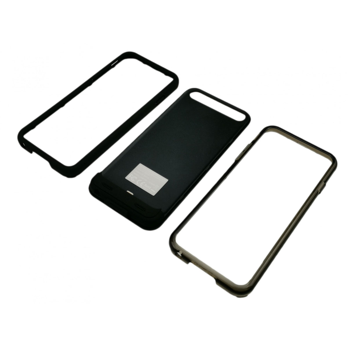 Husa cu Acumulator Extern iFans, Baterie de Rezerva 3100 mAh, Carcasa Protectie Ultra-Slim, Compatibila cu Apple iPhone 6 si 6S, Negru