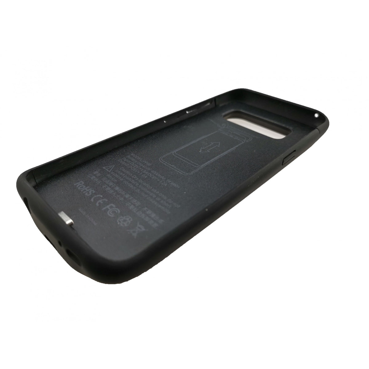 Husa cu Acumulator Extern Ultra Thin pentru Samsung Galaxy S8, Baterie Externa Integrata, Protectie Anti-Scurgere, Material Policarbonat, 4000 mAh, Negru
