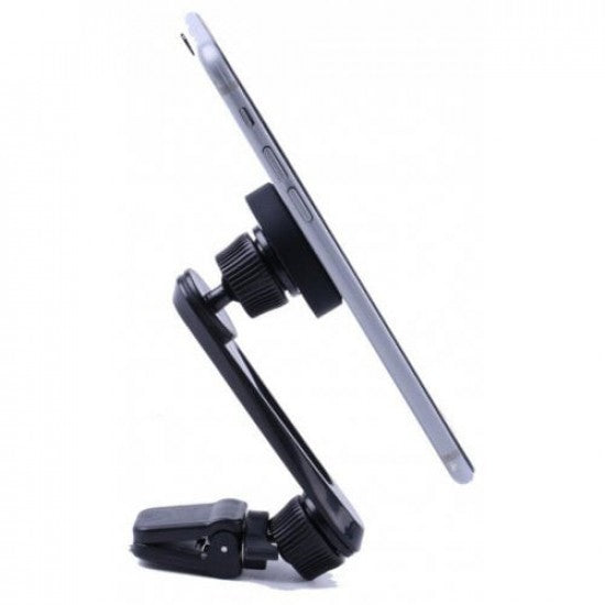Suport Auto Magnetic BK006-CD pentru Telefon, Fixare in Slot CD, Rotatie 360 Grade, Aluminiu si ABS, Negru