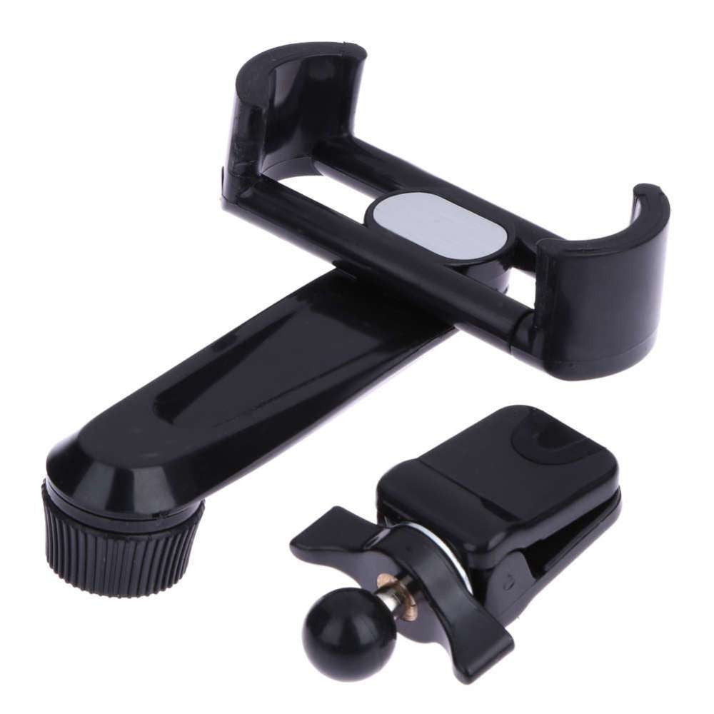 Suport Auto Pentru Telefon BK007-CD, Fixare Pe Grila De Ventilatie, Rotire 360 Grade, Plastic ABS, Negru