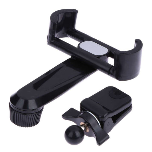 Suport Auto Pentru Telefon BK007-CD, Fixare Pe Grila De Ventilatie, Rotire 360 Grade, Plastic ABS, Negru