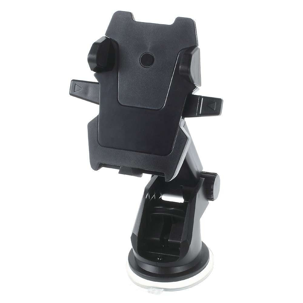 Suport Auto Universal Cu Brat Telescopic Extensibil, Montare Pe Parbriz Sau Bord, Rotatie 360 Grade, BK0045-C, Negru
