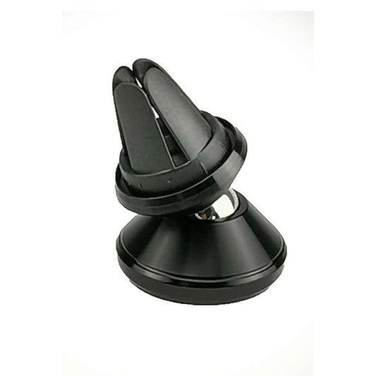 Suport Auto Magnetic V1 pentru Telefon, Fixare pe Grila de Ventilatie, Rotire 360 Grade, Ajustabil, Negru